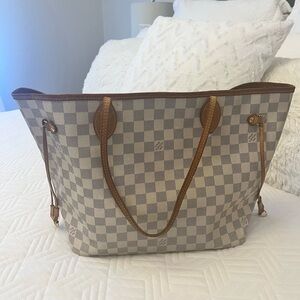 Louis Vuitton Damier Azur Neverfull MM